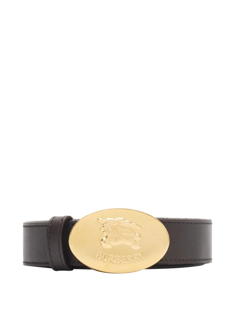 Burberry check knight-stamp belt - Brown - zdjęcie produktu nr 1