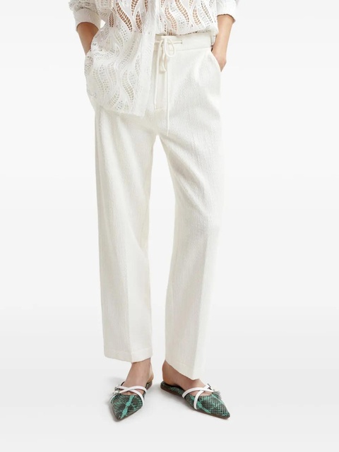 Essentiel Antwerp Heftig straight trousers - White - zdjęcie produktu nr 2