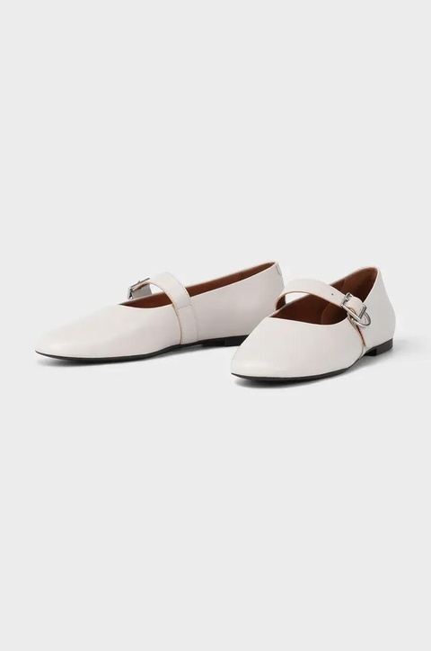 Vagabond Shoemakers baleriny skórzane JOLIN kolor beżowy 5608-001-02 - zdjęcie produktu nr 2