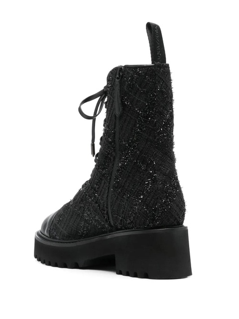 Aquazzura 50mm Desert boots - Black - zdjęcie produktu nr 2