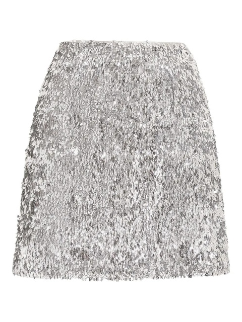 Dolce & Gabbana sequined mini skirt - Silver - zdjęcie produktu nr 1