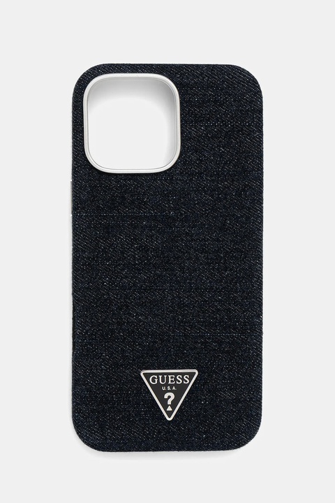 Guess etui na telefon iPhone 16 Pro Max kolor czarny GUHMP16XRJFWTLK - zdjęcie produktu nr 1