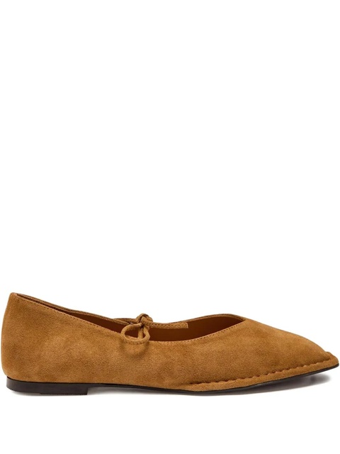 ALOHAS Sway suede ballet flats - Brown - zdjęcie produktu nr 2