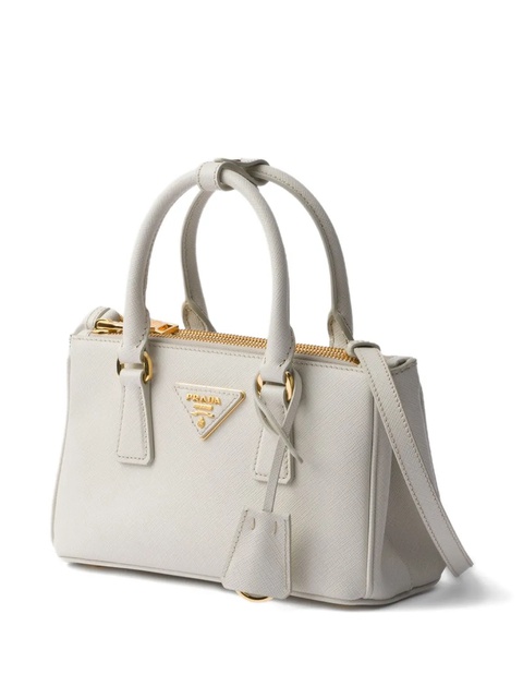 Prada Galleria Saffiano-leather top-handle mini bag - Neutrals - zdjęcie produktu nr 2