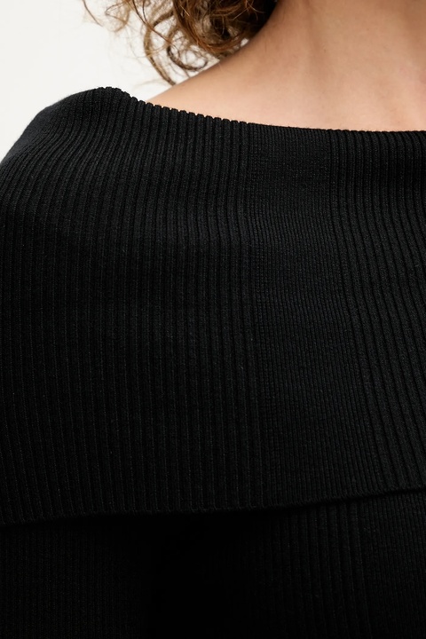 Silvian Heach sweter FRIDRIK damski kolor czarny lekki GPA25249MA - zdjęcie produktu nr 2