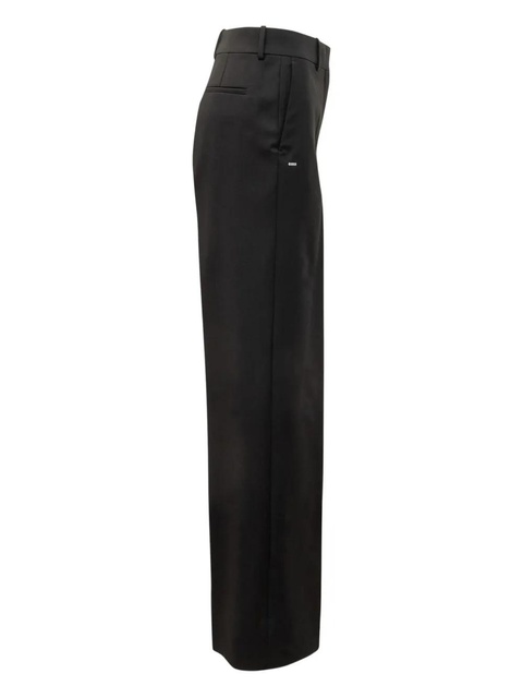 Off-White pleated wool trousers - Black - zdjęcie produktu nr 2