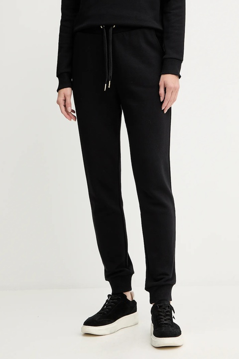 Armani Exchange spodnie damskie kolor czarny gładkie XW000750 AF14284 - zdjęcie produktu nr 1