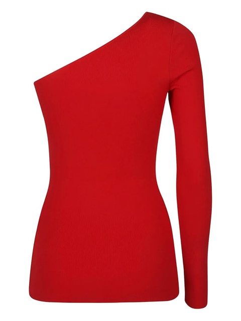 Victoria Beckham one-shoulder top - Red - zdjęcie produktu nr 1