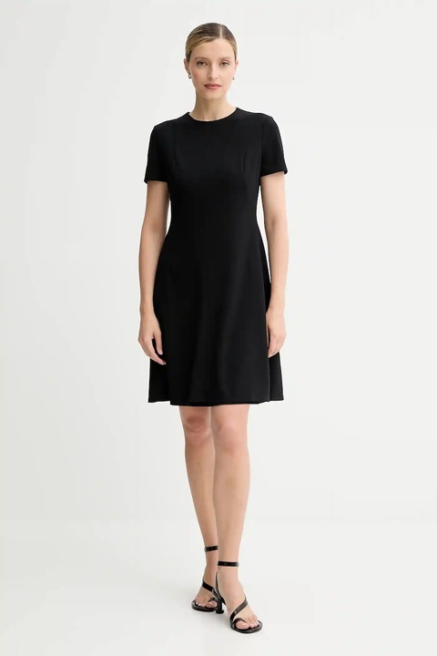 Calvin Klein sukienka kolor czarny mini rozkloszowana LV044C064G - zdjęcie produktu nr 2
