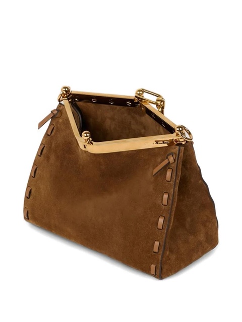 ETRO small Vela suede shoulder bag - Brown - zdjęcie produktu nr 2