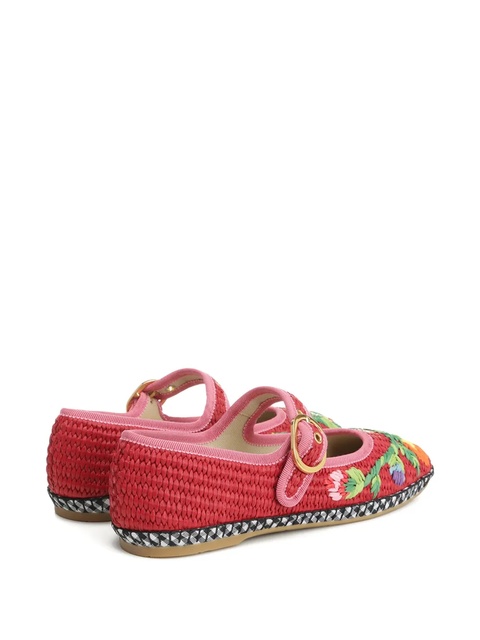 Valentino Garavani Endouce embroidered ballet flats - zdjęcie produktu nr 2
