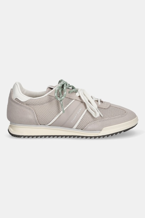 Tommy Jeans sneakersy TJW LOW PROFILE RUNNER damskie kolor beżowy EN0EN02862 - zdjęcie produktu nr 1