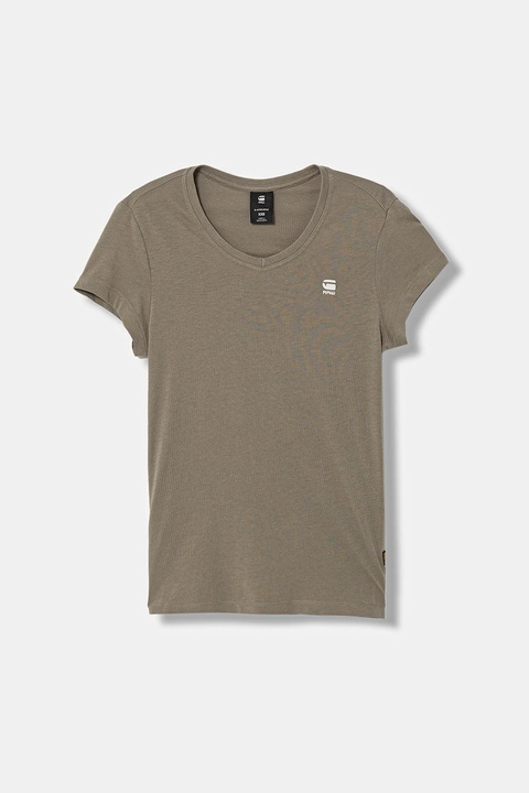 G-Star t-shirt bawełniany damski kolor zielony D24533-4107 - zdjęcie produktu nr 1