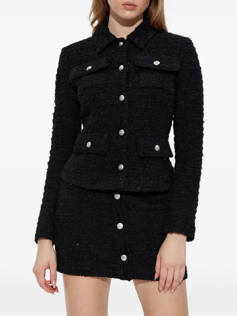 MISBHV single-breasted tweed jacket - Black - zdjęcie produktu nr 2