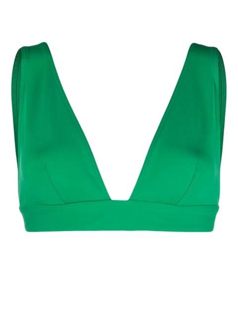 ERES Chrome triangle bikini top - Green - zdjęcie produktu nr 1