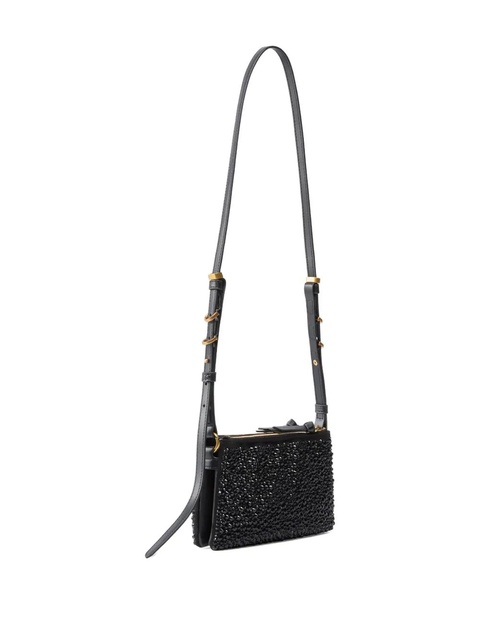 PINKO embellished-logo mini bag - Black - zdjęcie produktu nr 2