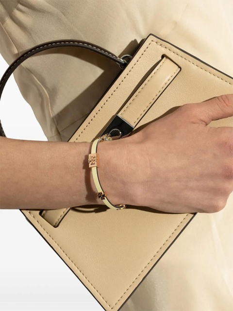 Tory Burch logo-plaque bracelet - Yellow - zdjęcie produktu nr 2