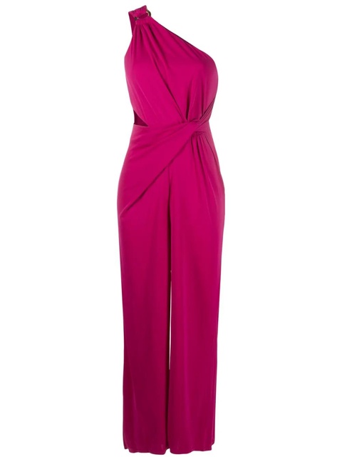 Lauren Ralph Lauren one-shoulder cut-out jumpsuit - Pink - zdjęcie produktu nr 1