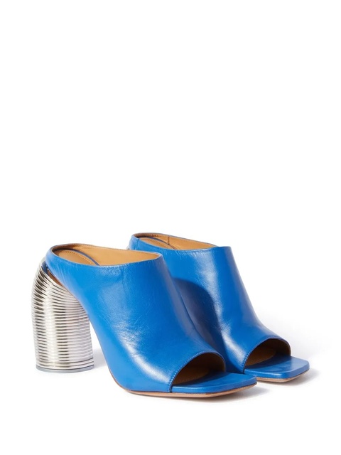 Off-White Runway Spring high-heel mules - Blue - zdjęcie produktu nr 2