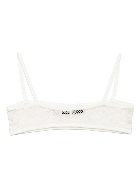 Christopher Esber lace bralette - White - zdjęcie produktu nr 2