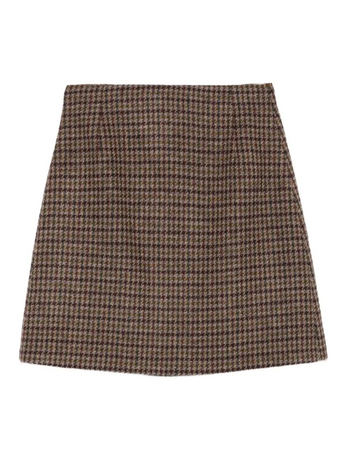 Weekend Max Mara checked skirt - Brown - zdjęcie produktu nr 1