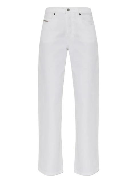 Diesel 1971 D-SENT 09i27 cotton jeans - White - zdjęcie produktu nr 1