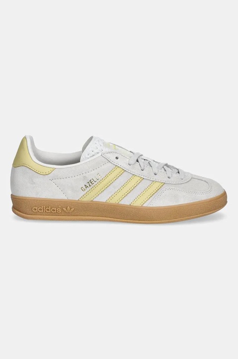 adidas Originals sneakersy zamszowe Gazelle Indoor damskie kolor szary JS4145 - zdjęcie produktu nr 2