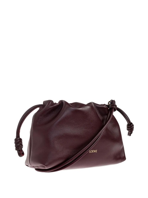 LOEWE Flamenco leather bucket bag - Red - zdjęcie produktu nr 2