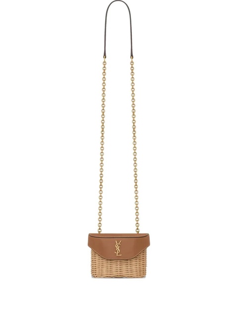 Saint Laurent micro June cross bag - Brown - zdjęcie produktu nr 1