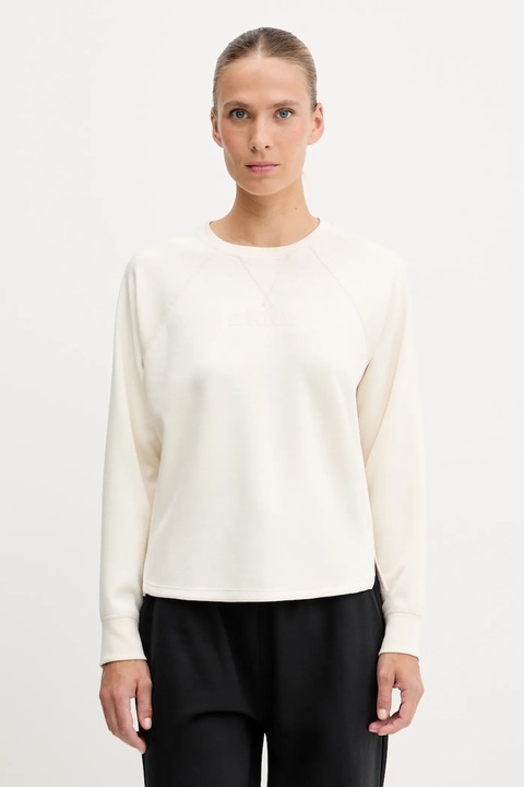 Dkny bluza damska kolor beżowy z nadrukiem DP5T9976 - zdjęcie produktu nr 1