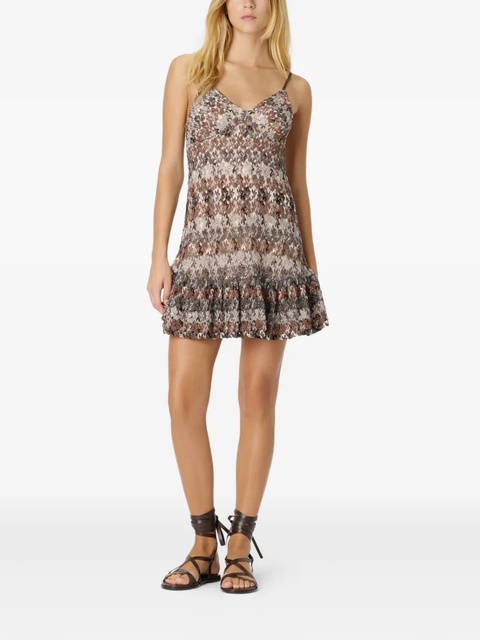 Missoni camouflage-pattern mini dress - Neutrals - zdjęcie produktu nr 2