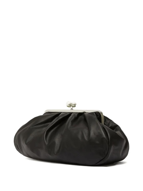 Weekend Max Mara large Pasticcino deconstructed clutch bag - Black - zdjęcie produktu nr 2