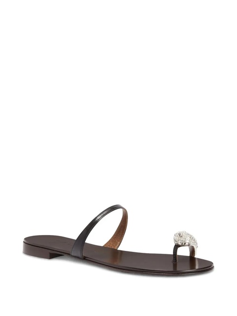 Giuseppe Zanotti Icon Ring sandals - Black - zdjęcie produktu nr 2