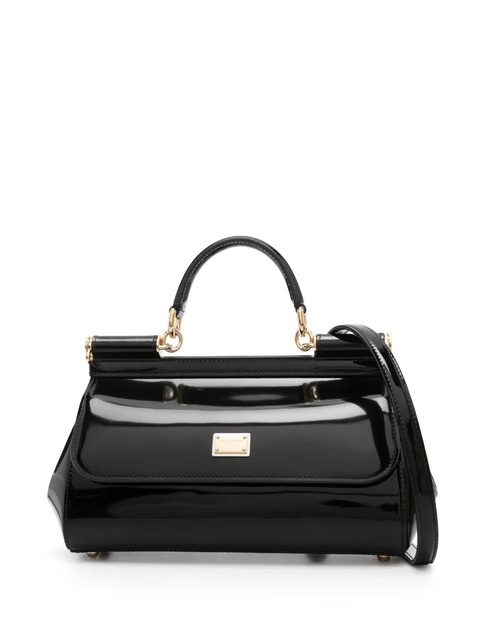 Dolce & Gabbana medium Elongated Sicily tote bag - Black - zdjęcie produktu nr 1
