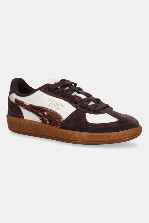 Puma sneakersy skórzane Palermo Cow Wns kolor brązowy 406129 - zdjęcie produktu nr 2