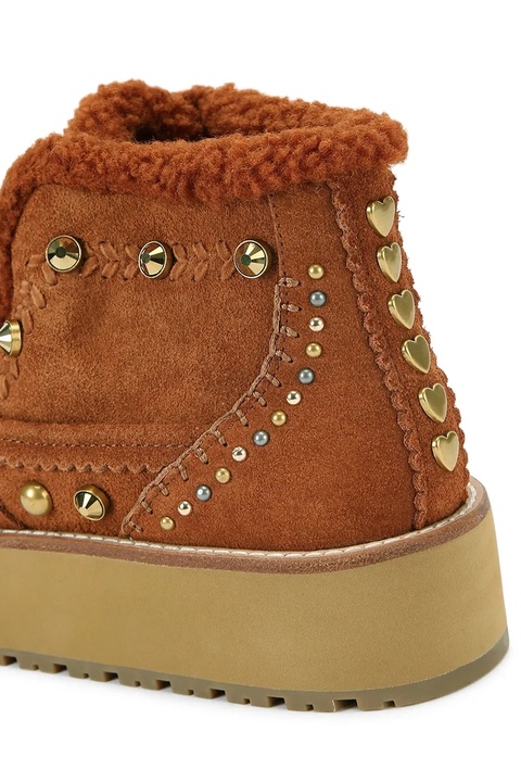 Kurt Geiger London śniegowce zamszowe Mansion Cosy Boot kolor brązowy 4993936029 - zdjęcie produktu nr 2