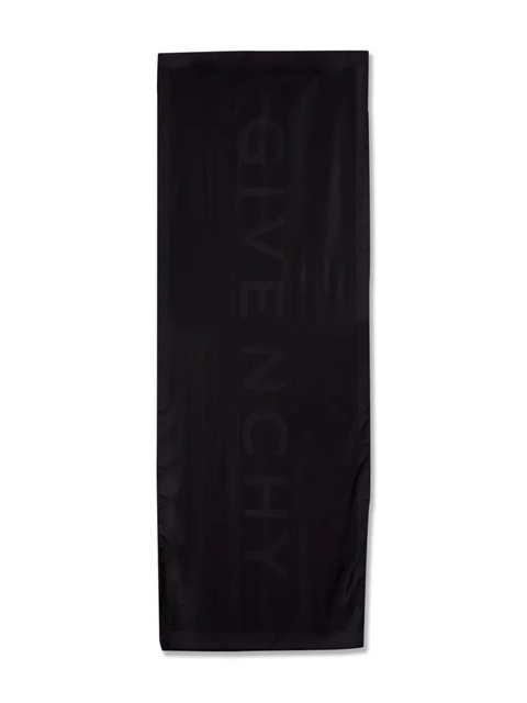 Givenchy logo-printed scarf - Black - zdjęcie produktu nr 1