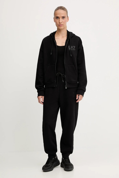 EA7 Emporio Armani dres damski kolor czarny AF10377-7W000425 - zdjęcie produktu nr 1