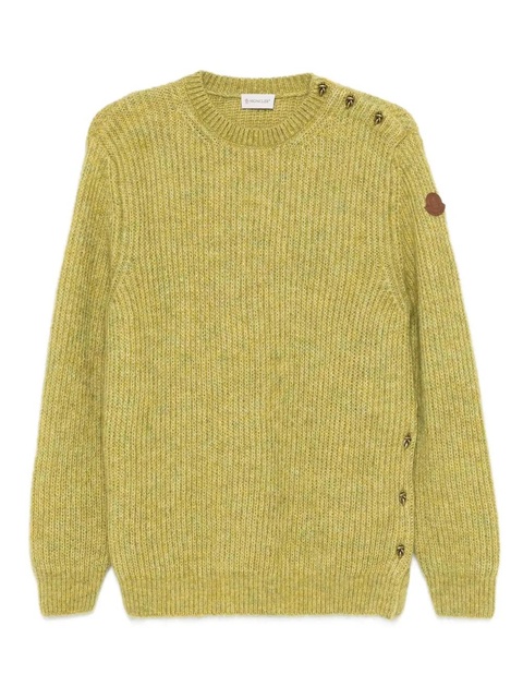 Moncler crew neck sweatshirt - Green - zdjęcie produktu nr 1