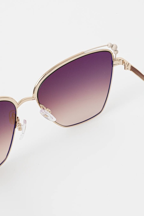 Vivienne Westwood okulary przeciwsłoneczne Ada damskie kolor złoty VW7010 - zdjęcie produktu nr 1