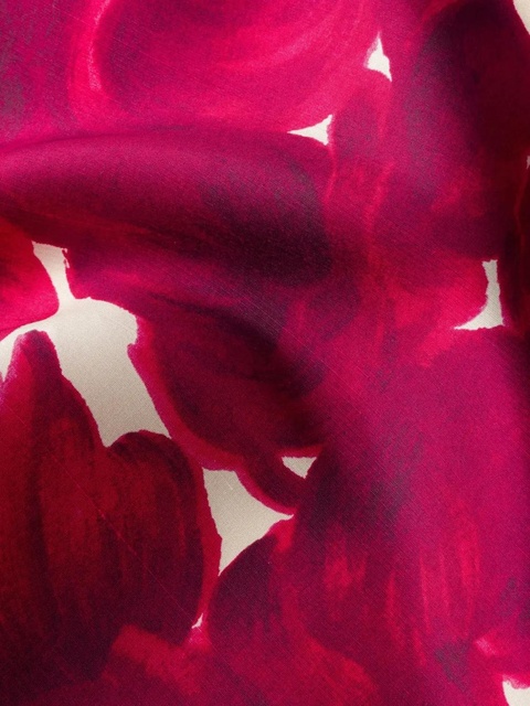 Prada printed silk scarf - Purple - zdjęcie produktu nr 2