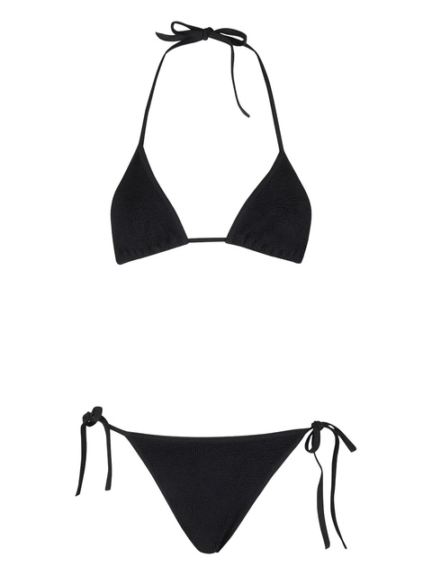 Hunza G Gina triangle bikini set - Black - zdjęcie produktu nr 2