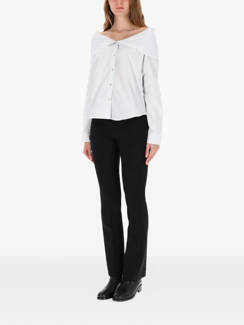 OUR LEGACY cotton off-shoulder shirt - White - zdjęcie produktu nr 2