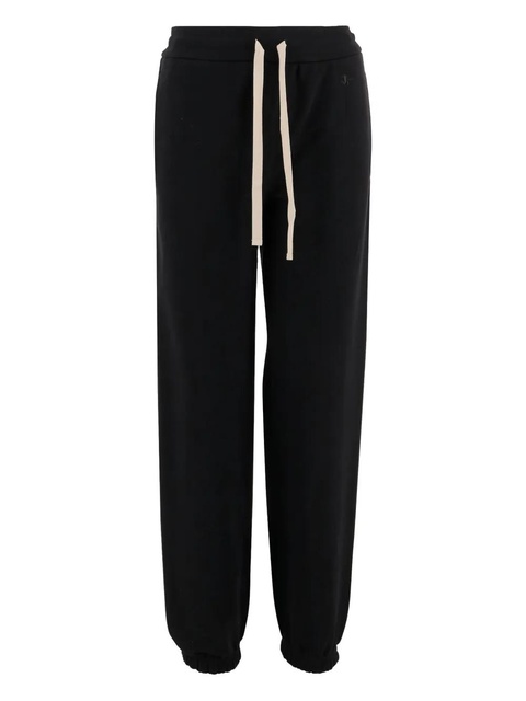 Jil Sander drawstring cuffed-hem track pants - Black - zdjęcie produktu nr 1