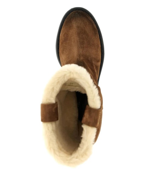 Miu Miu round-toe boots - Brown - zdjęcie produktu nr 2