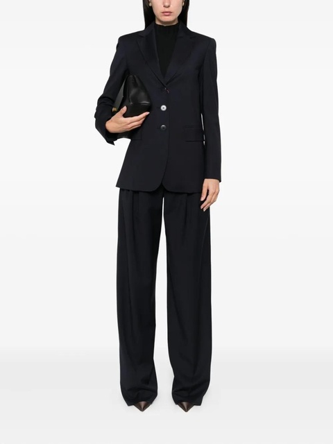 Max Mara three-button long-sleeved blazer - Blue - zdjęcie produktu nr 2