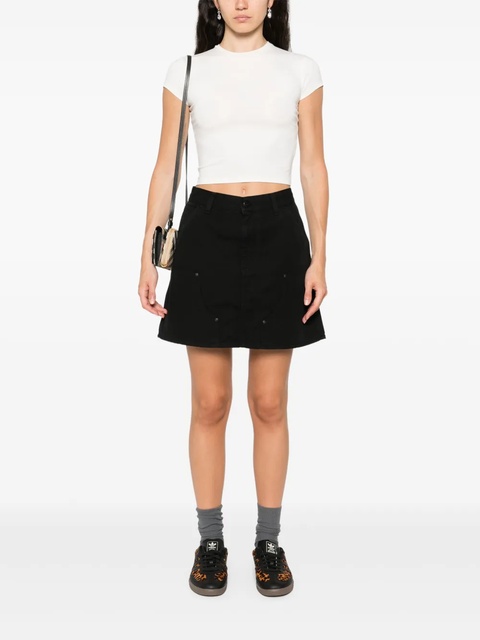 Carhartt WIP Maeve Double mini skirt - Black - zdjęcie produktu nr 2
