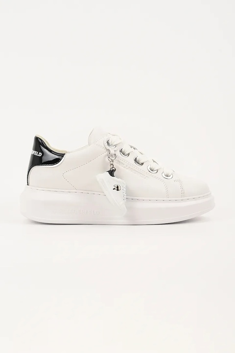 Karl Lagerfeld sneakersy skórzane KAPRI damskie kolor biały KL62519 - zdjęcie produktu nr 1