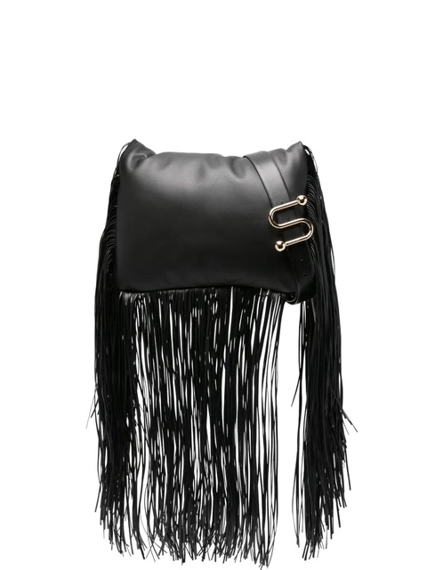 Sportmax fringed tote bag - NERO - zdjęcie produktu nr 1