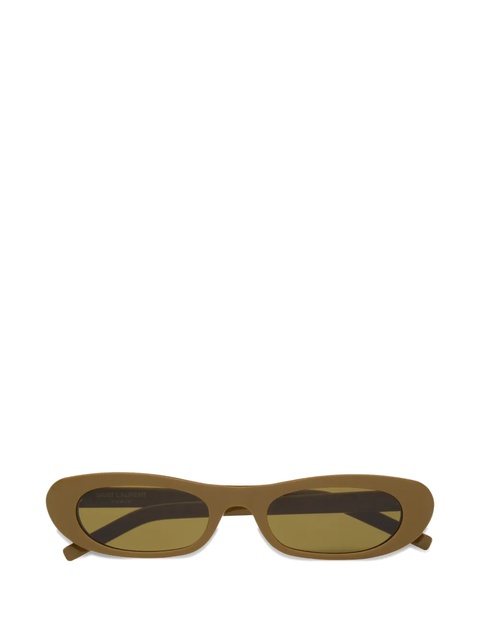 Saint Laurent oval-frame sunglasses - Brown - zdjęcie produktu nr 2